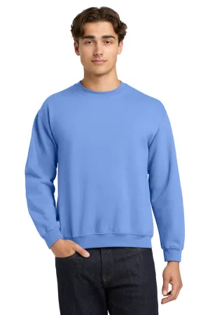 Gildan Mens Pill Resistant Fleece Crewneck Sweatshirt - Carolina Blue  Affordable Clothing Gildan