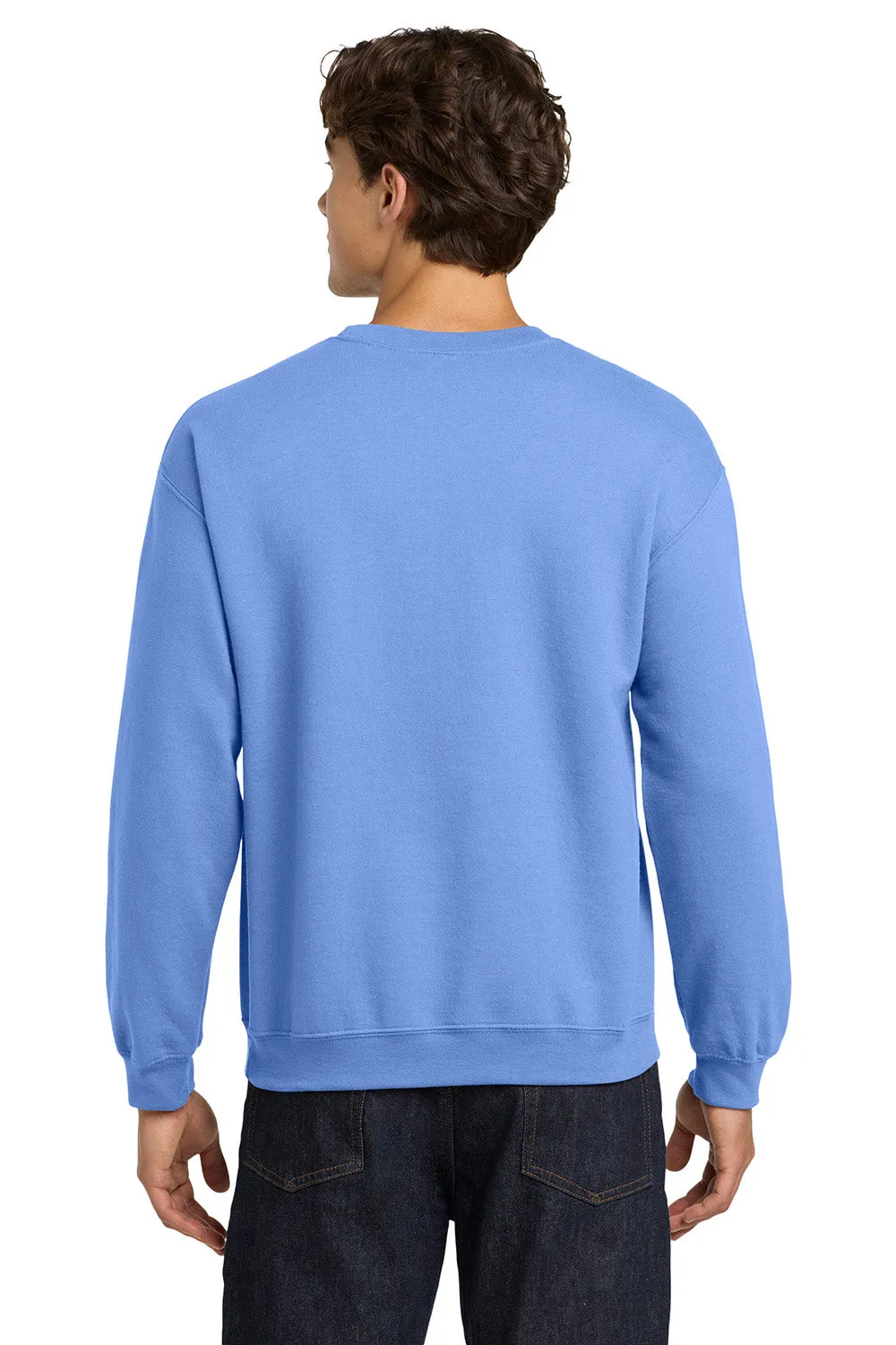 Gildan Mens Pill Resistant Fleece Crewneck Sweatshirt - Carolina Blue  Affordable Clothing Gildan