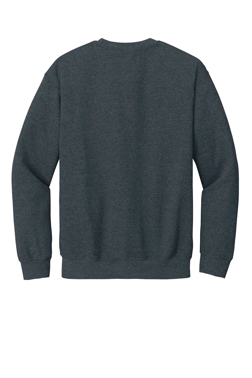 Gildan Mens Pill Resistant Fleece Crewneck Sweatshirt - Heather Dark Grey  Affordable Clothing Gildan