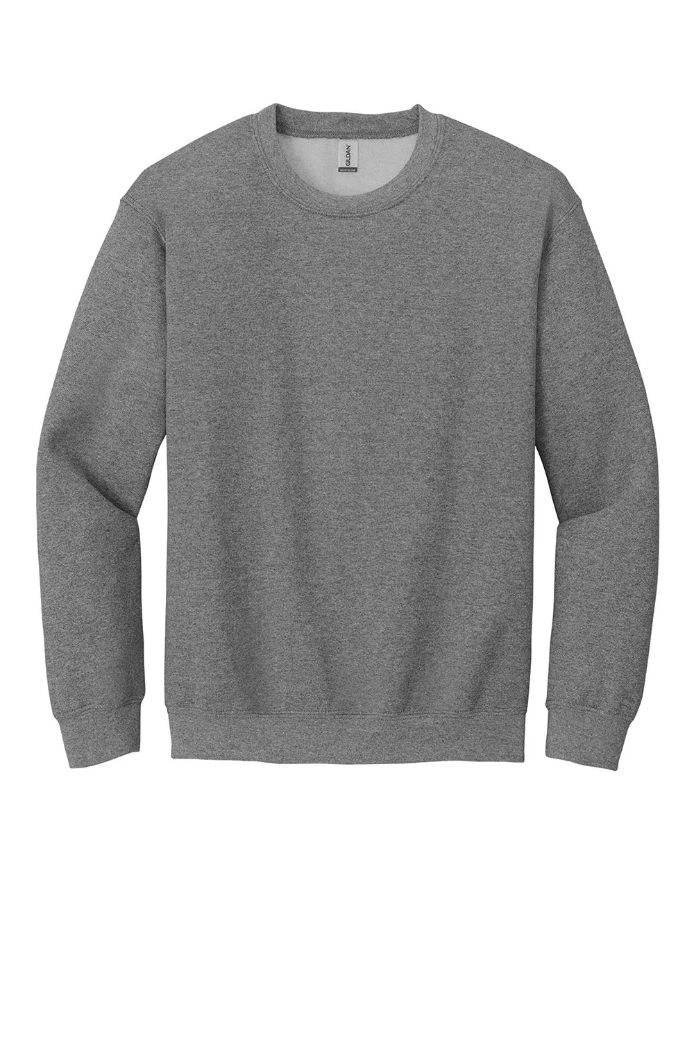 Gildan Mens Pill Resistant Fleece Crewneck Sweatshirt - Heather Graphite Grey  Affordable Clothing Gildan