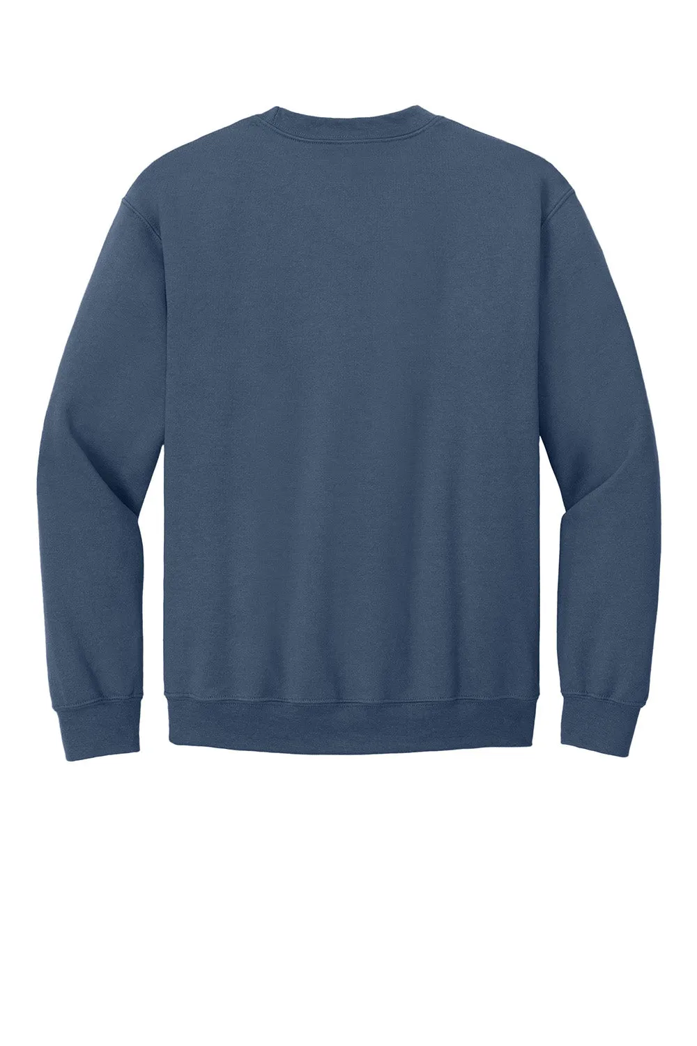 Gildan Mens Pill Resistant Fleece Crewneck Sweatshirt - Indigo Blue  Affordable Clothing Gildan