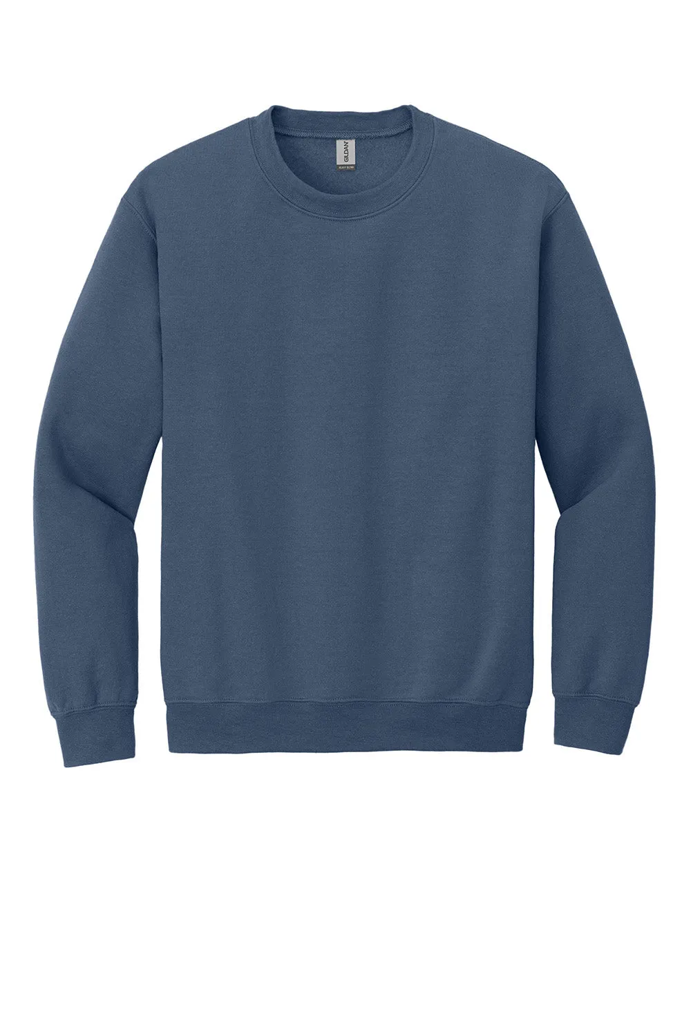 Gildan Mens Pill Resistant Fleece Crewneck Sweatshirt - Indigo Blue  Affordable Clothing Gildan