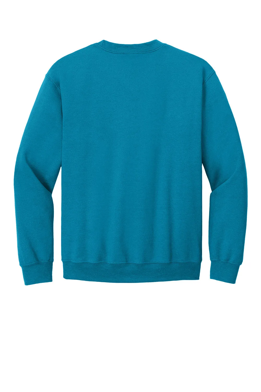 Gildan Mens Pill Resistant Fleece Crewneck Sweatshirt - Sapphire Blue  Affordable Clothing Gildan