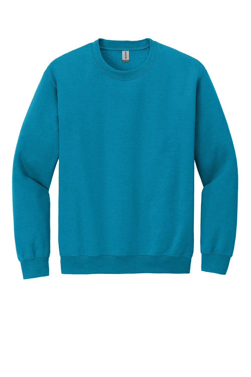 Gildan Mens Pill Resistant Fleece Crewneck Sweatshirt - Sapphire Blue  Affordable Clothing Gildan