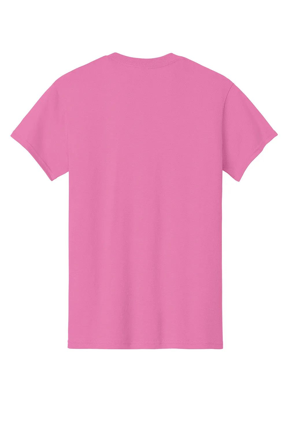 Gildan Mens Short Sleeve Crewneck T-Shirt - Azalea Pink  Affordable Clothing Gildan