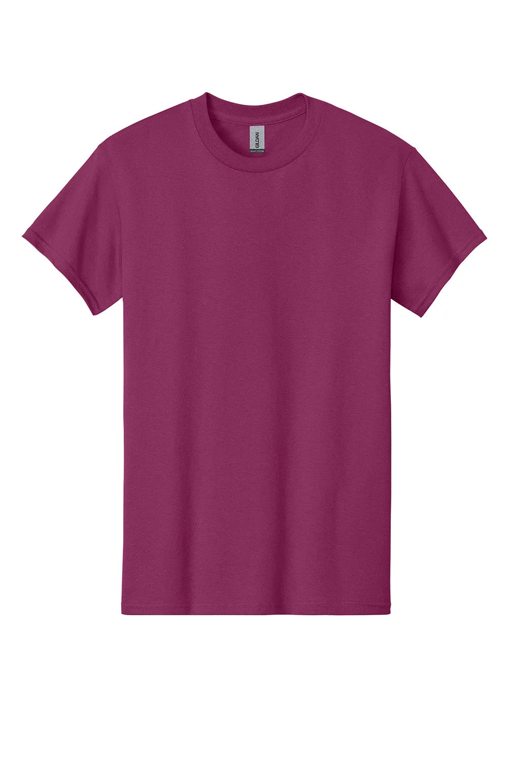 Gildan Mens Short Sleeve Crewneck T-Shirt - Berry  Affordable Clothing Gildan