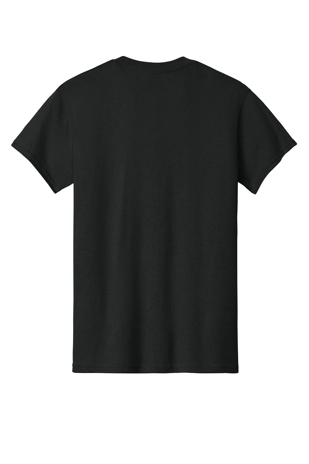 Gildan Mens Short Sleeve Crewneck T-Shirt - Black  Affordable Clothing Gildan