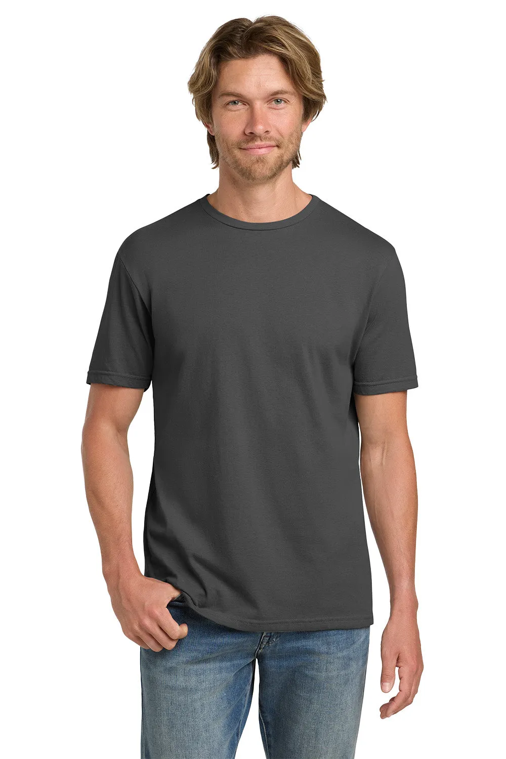 Gildan Mens Short Sleeve Crewneck T-Shirt - Charcoal Grey  Affordable Clothing Gildan