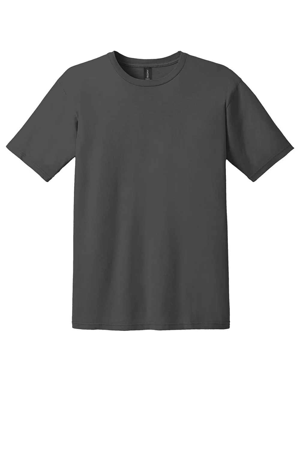 Gildan Mens Short Sleeve Crewneck T-Shirt - Charcoal Grey  Affordable Clothing Gildan