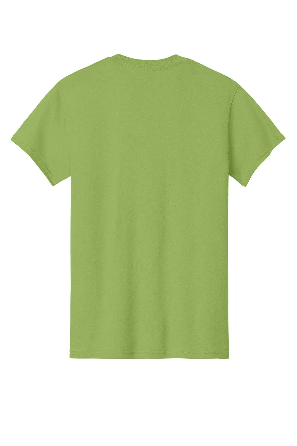 Gildan Mens Short Sleeve Crewneck T-Shirt - Kiwi Green  Affordable Clothing Gildan