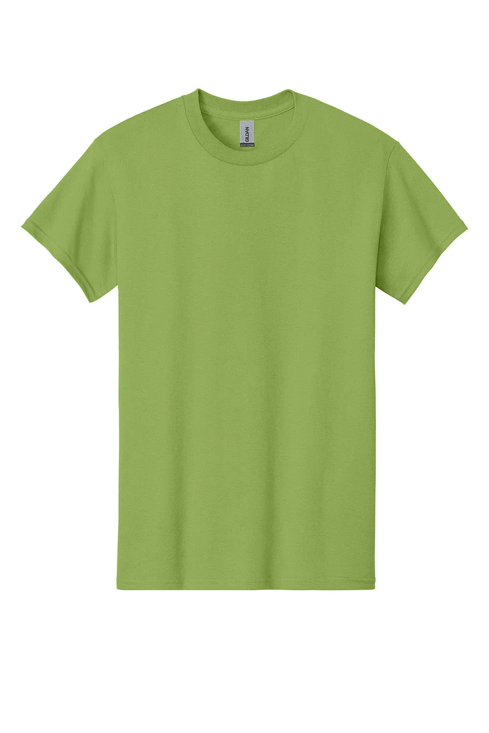 Gildan Mens Short Sleeve Crewneck T-Shirt - Kiwi Green  Affordable Clothing Gildan