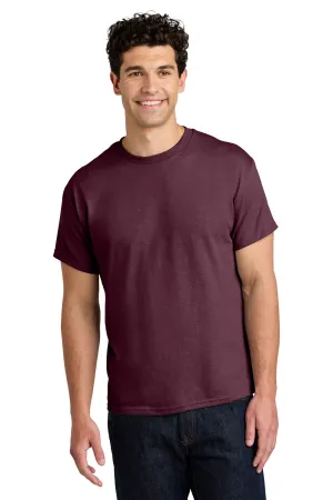 Gildan Mens Short Sleeve Crewneck T-Shirt - Maroon  Affordable Clothing Gildan