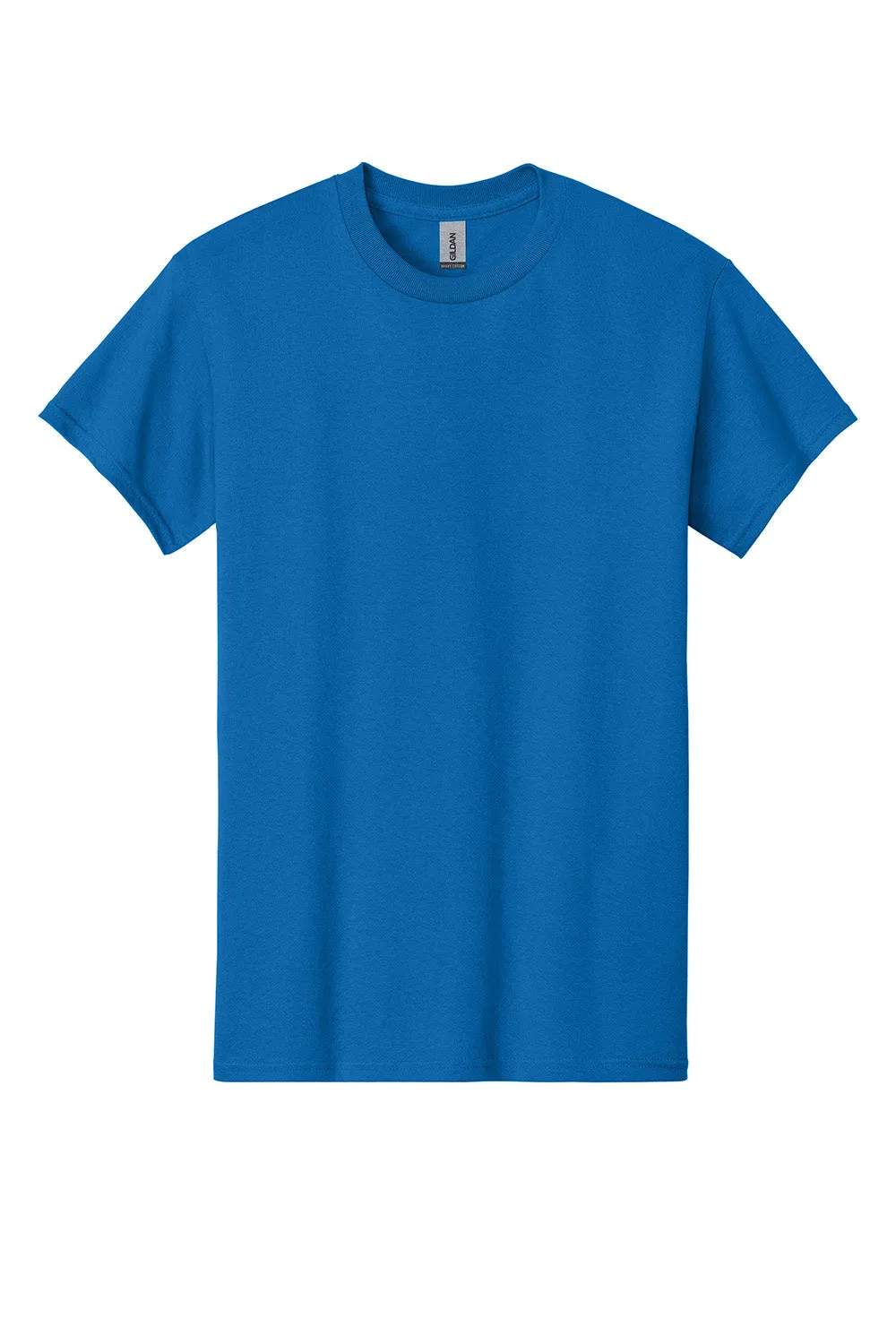 Gildan Mens Short Sleeve Crewneck T-Shirt - Neon Blue  Affordable Clothing Gildan