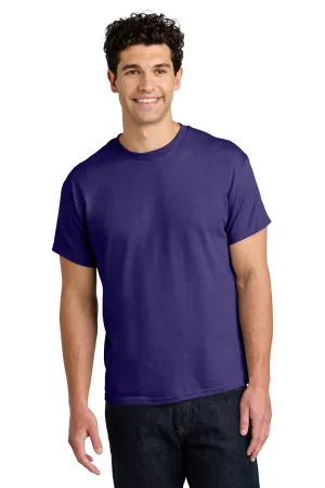 Gildan Mens Short Sleeve Crewneck T-Shirt - Purple  Affordable Clothing Gildan
