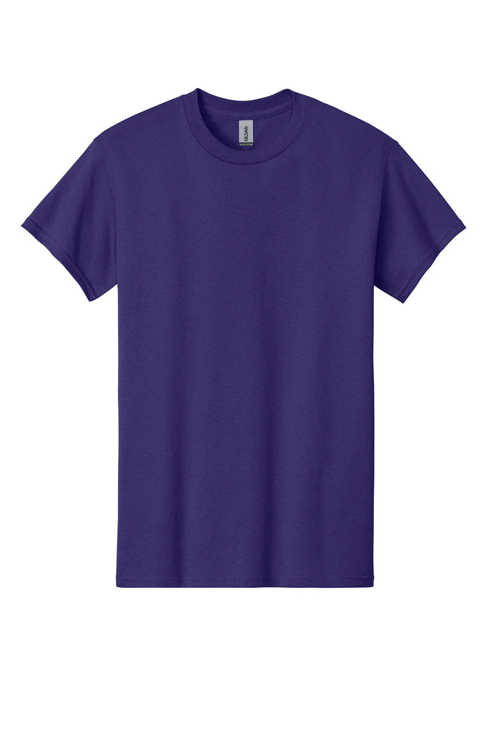 Gildan Mens Short Sleeve Crewneck T-Shirt - Purple  Affordable Clothing Gildan