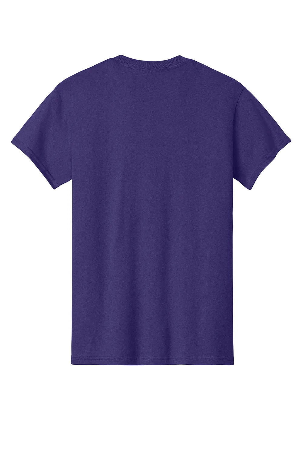 Gildan Mens Short Sleeve Crewneck T-Shirt - Purple  Affordable Clothing Gildan