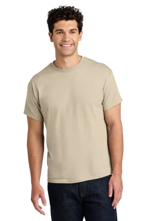 Gildan Mens Short Sleeve Crewneck T-Shirt - Sand  Affordable Clothing Gildan