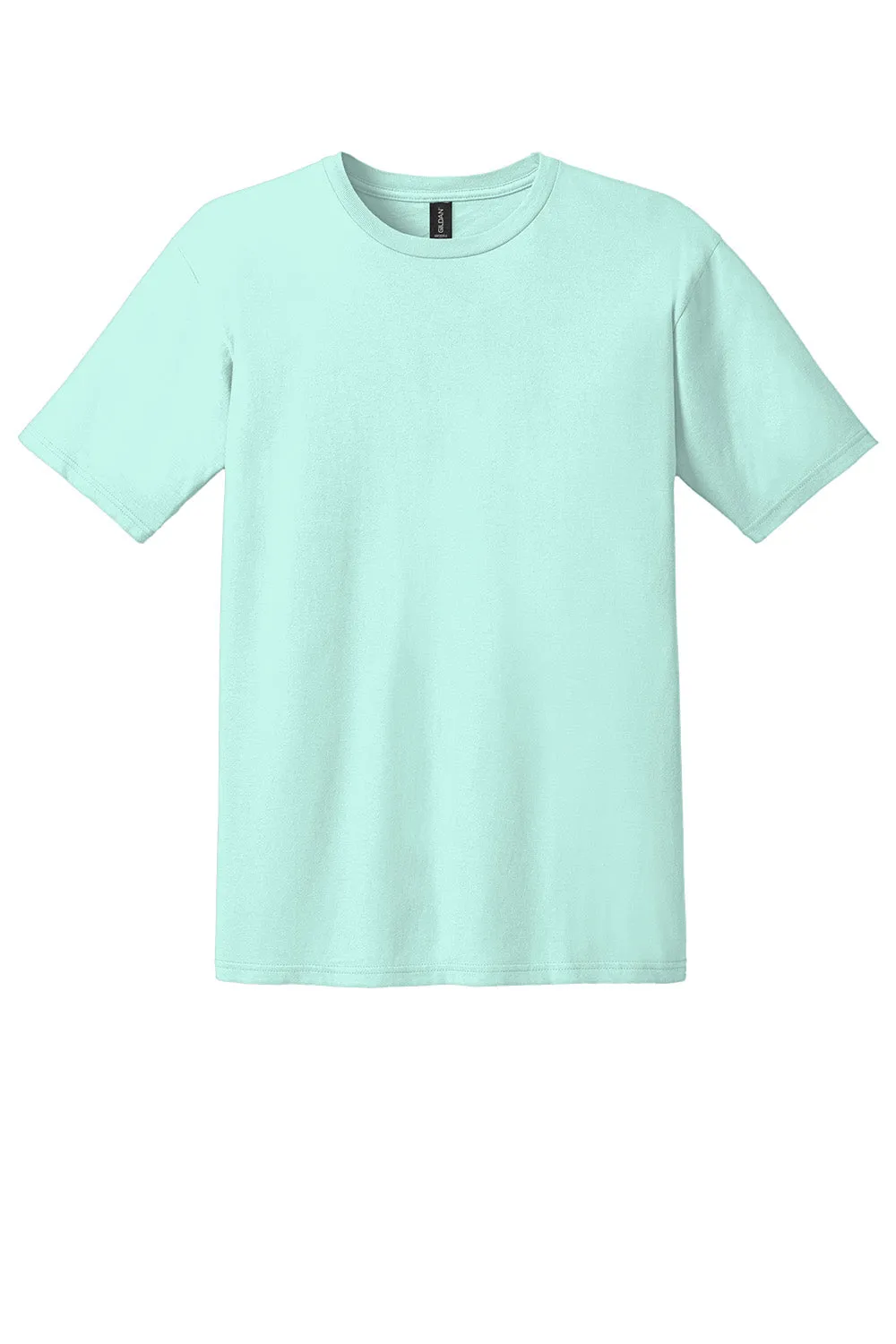Gildan Mens Short Sleeve Crewneck T-Shirt - Teal Ice Blue  Affordable Clothing Gildan