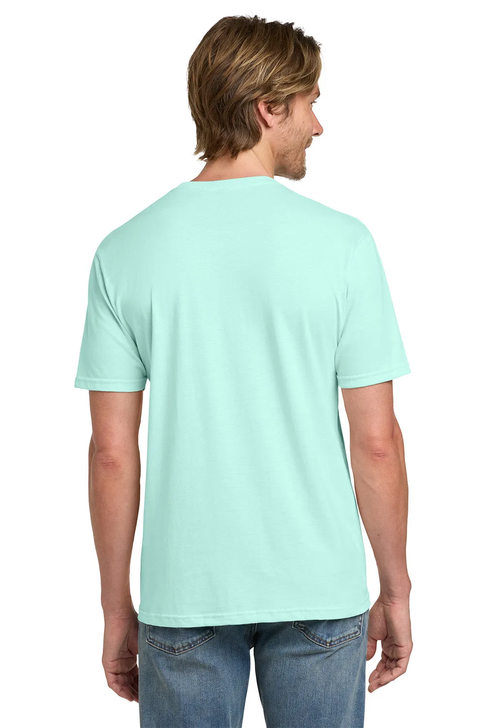 Gildan Mens Short Sleeve Crewneck T-Shirt - Teal Ice Blue  Affordable Clothing Gildan