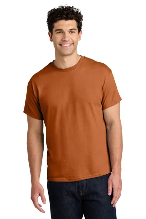 Gildan Mens Short Sleeve Crewneck T-Shirt - Texas Orange  Affordable Clothing Gildan