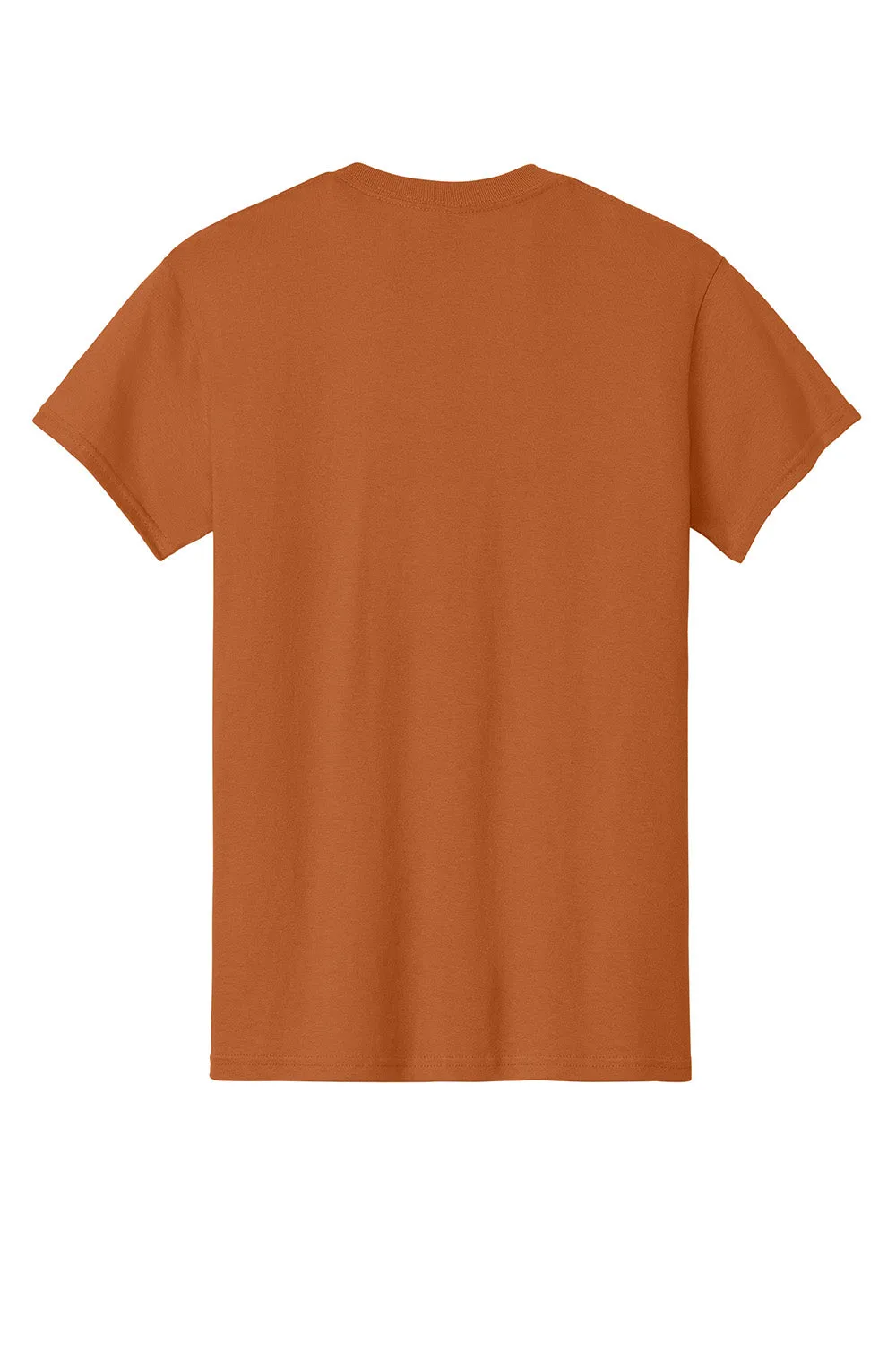 Gildan Mens Short Sleeve Crewneck T-Shirt - Texas Orange  Affordable Clothing Gildan