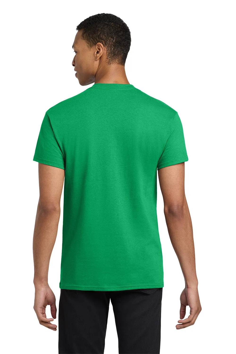 Gildan Mens Short Sleeve Crewneck T-Shirt w/ Pocket - Irish Green  Affordable Clothing Gildan