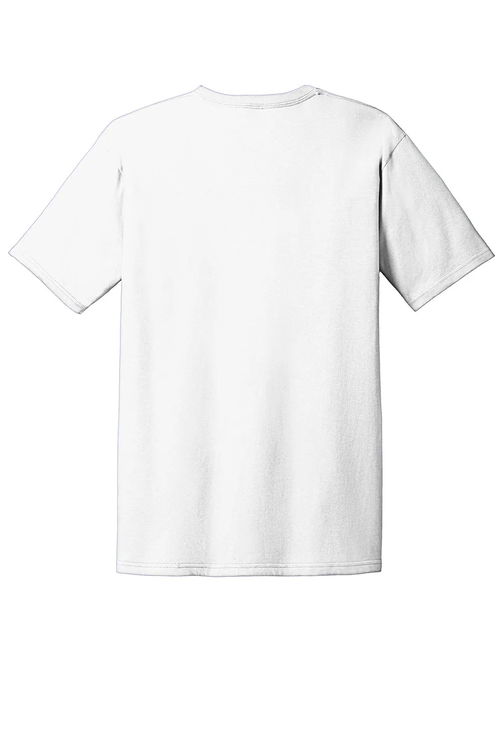 Gildan Mens Short Sleeve Crewneck T-Shirt - White  Affordable Clothing Gildan