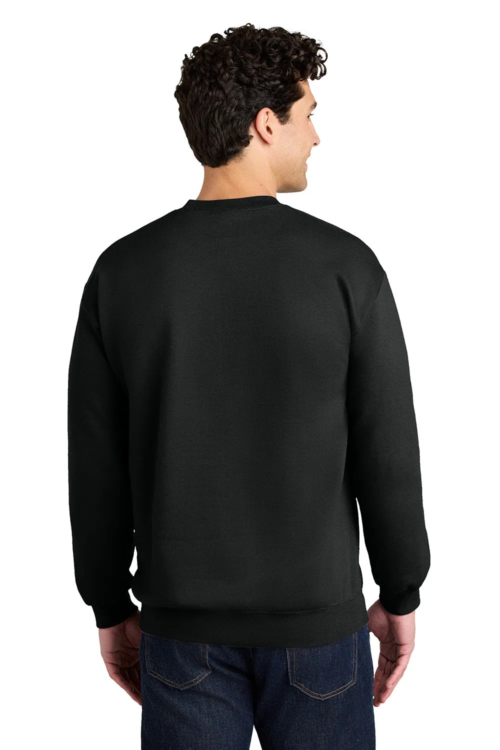 Gildan Mens Softstyle Crewneck Sweatshirt - Black  Affordable Clothing Gildan