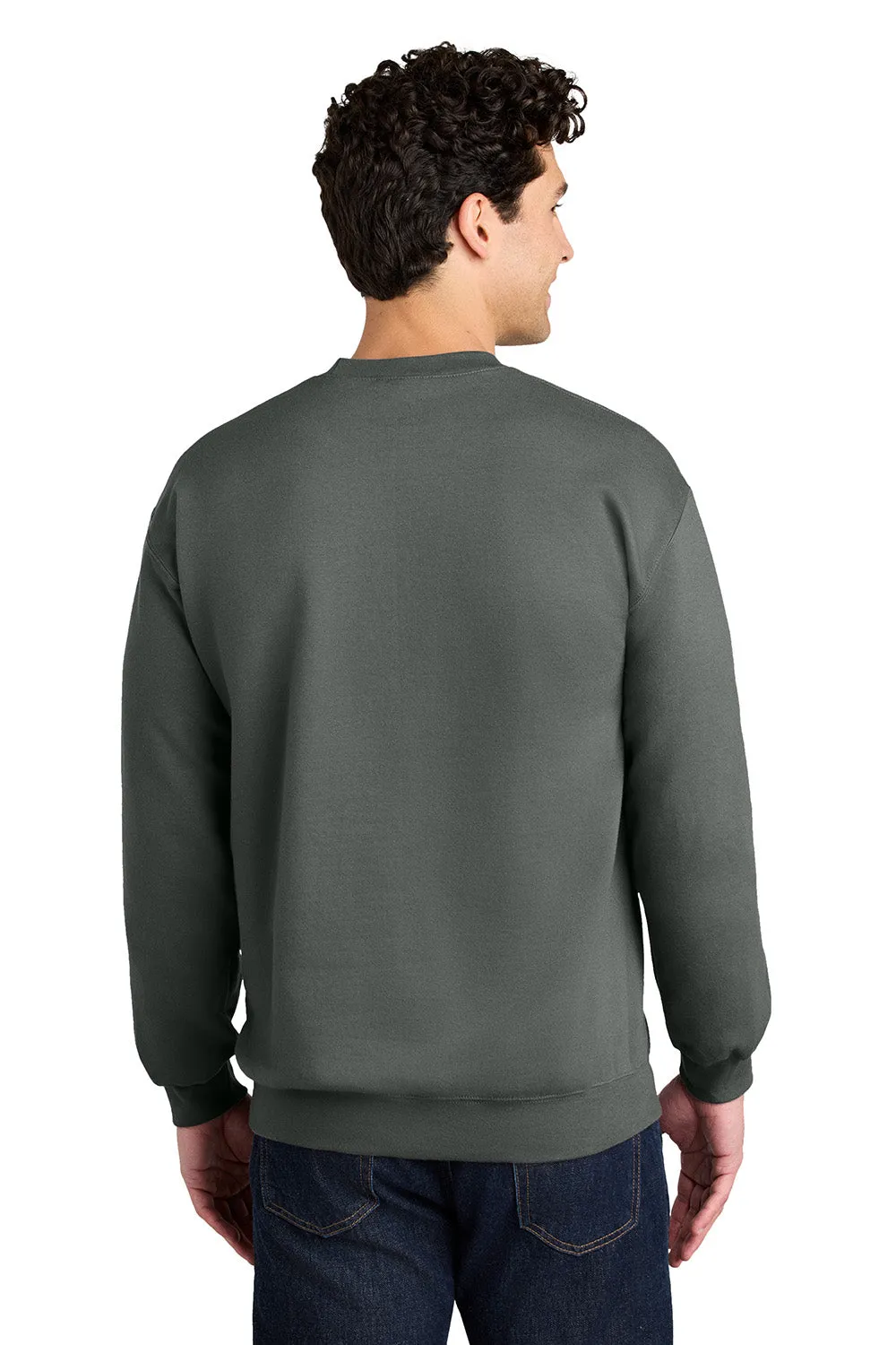 Gildan Mens Softstyle Crewneck Sweatshirt - Charcoal Grey  Affordable Clothing Gildan