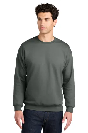 Gildan Mens Softstyle Crewneck Sweatshirt - Charcoal Grey  Affordable Clothing Gildan