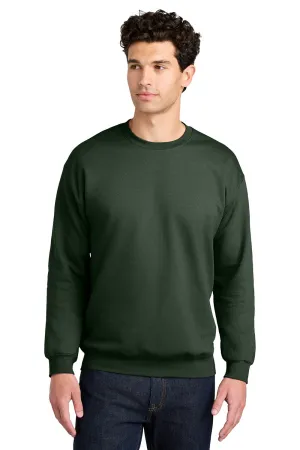 Gildan Mens Softstyle Crewneck Sweatshirt - Forest Green  Affordable Clothing Gildan