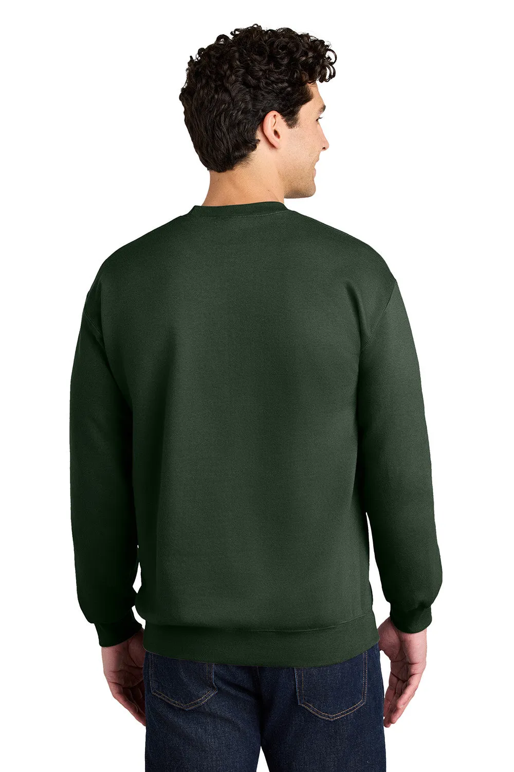 Gildan Mens Softstyle Crewneck Sweatshirt - Forest Green  Affordable Clothing Gildan
