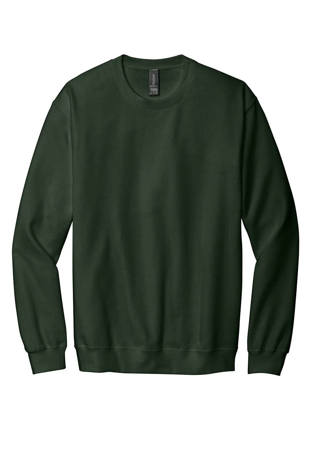 Gildan Mens Softstyle Crewneck Sweatshirt - Forest Green  Affordable Clothing Gildan