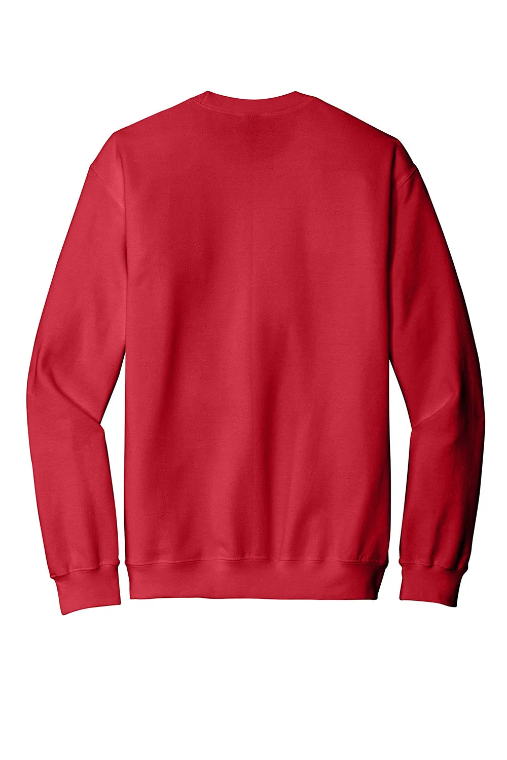 Gildan Mens Softstyle Crewneck Sweatshirt - Red  Affordable Clothing Gildan