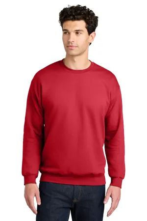 Gildan Mens Softstyle Crewneck Sweatshirt - Red  Affordable Clothing Gildan