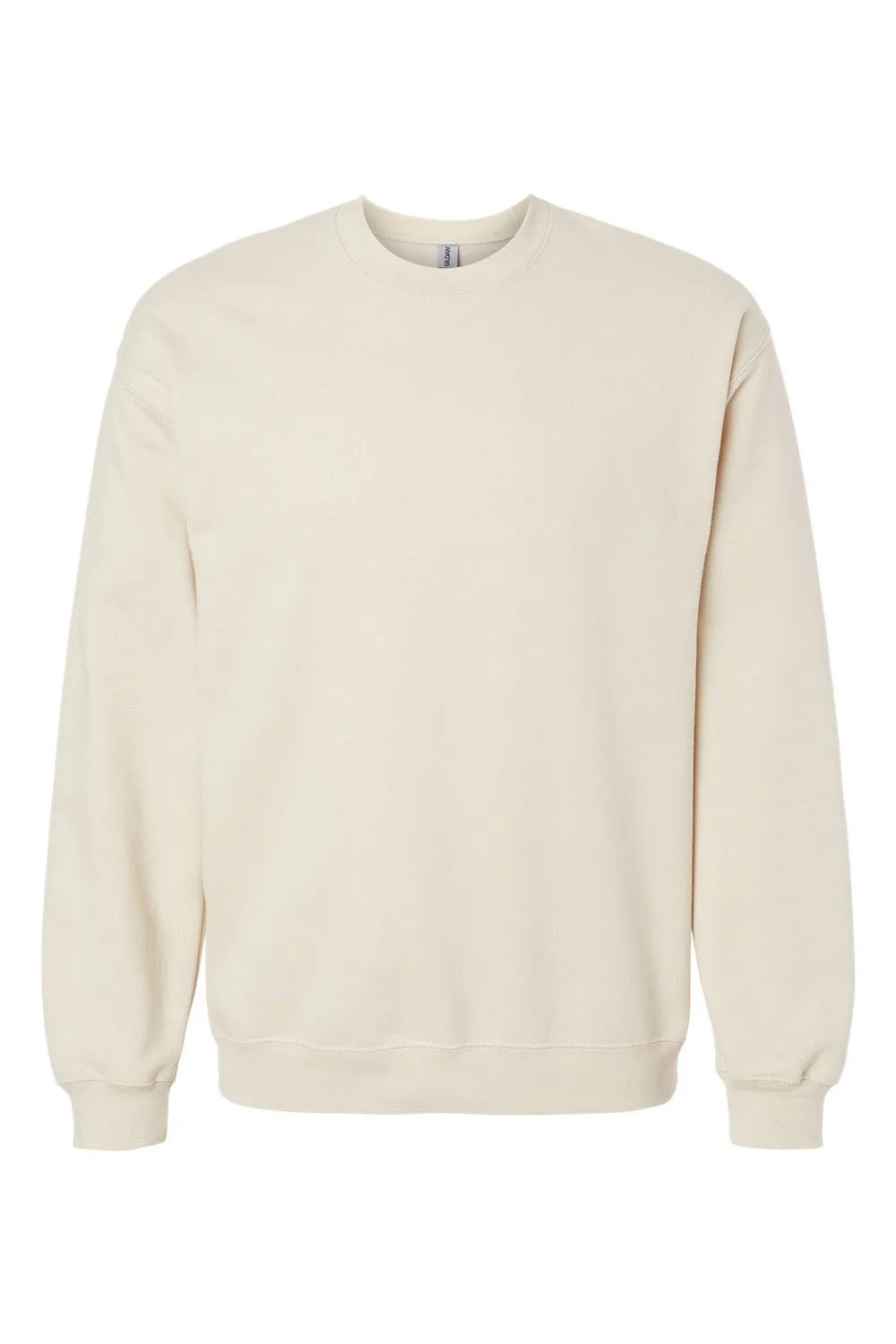 Gildan Mens Softstyle Crewneck Sweatshirt - Sand  Affordable Clothing Gildan