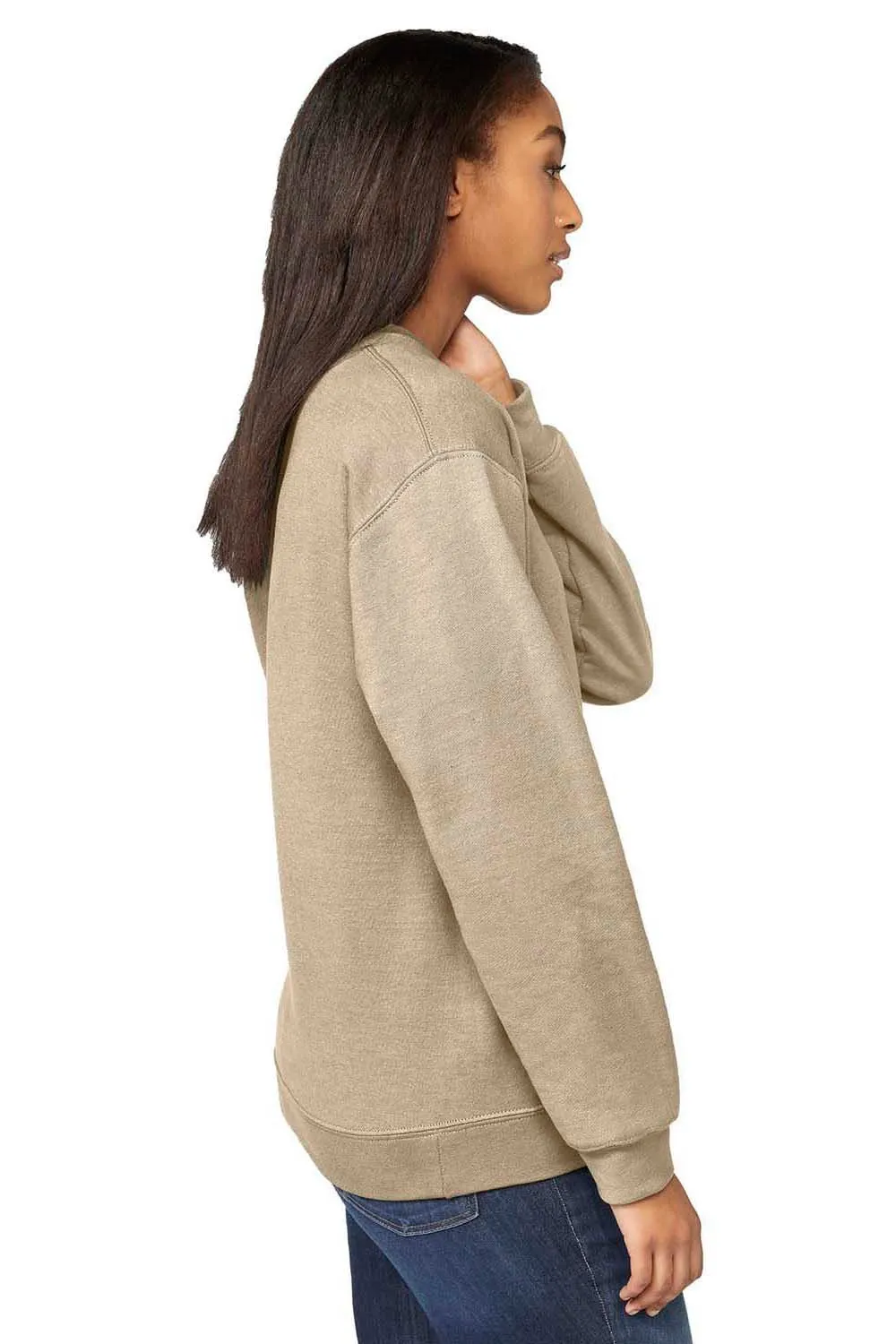 Gildan Mens Softstyle Crewneck Sweatshirt - Sand  Affordable Clothing Gildan