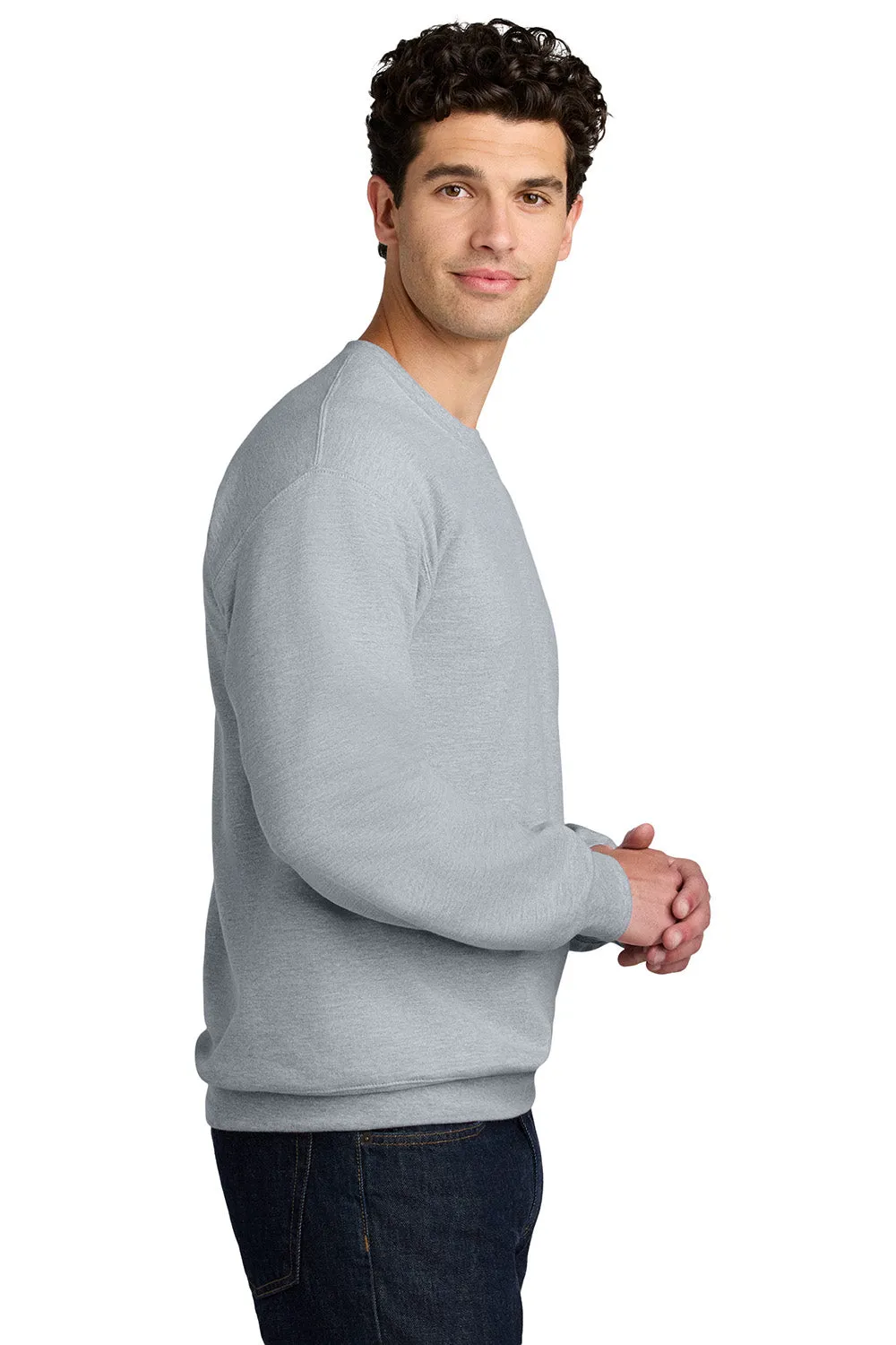 Gildan Mens Softstyle Crewneck Sweatshirt - Sport Grey  Affordable Clothing Gildan