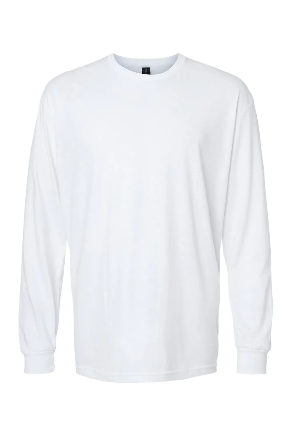 Gildan Mens Softstyle CVC Long Sleeve Crewneck T-Shirt - White  Affordable Clothing Gildan