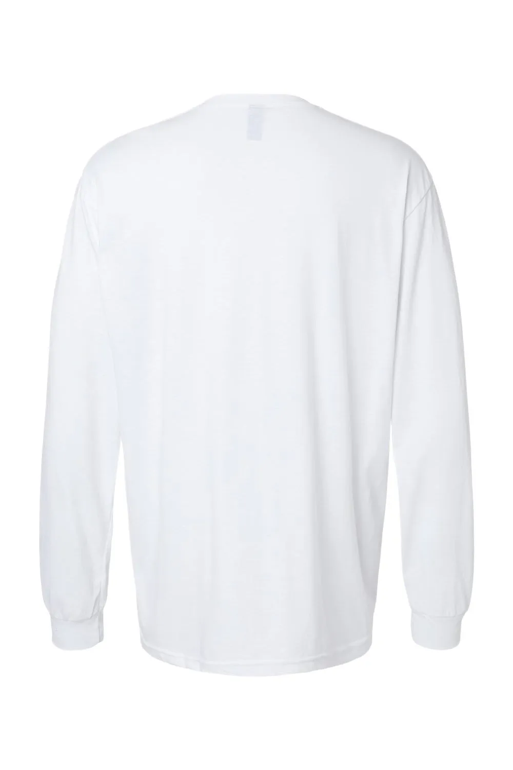 Gildan Mens Softstyle CVC Long Sleeve Crewneck T-Shirt - White  Affordable Clothing Gildan