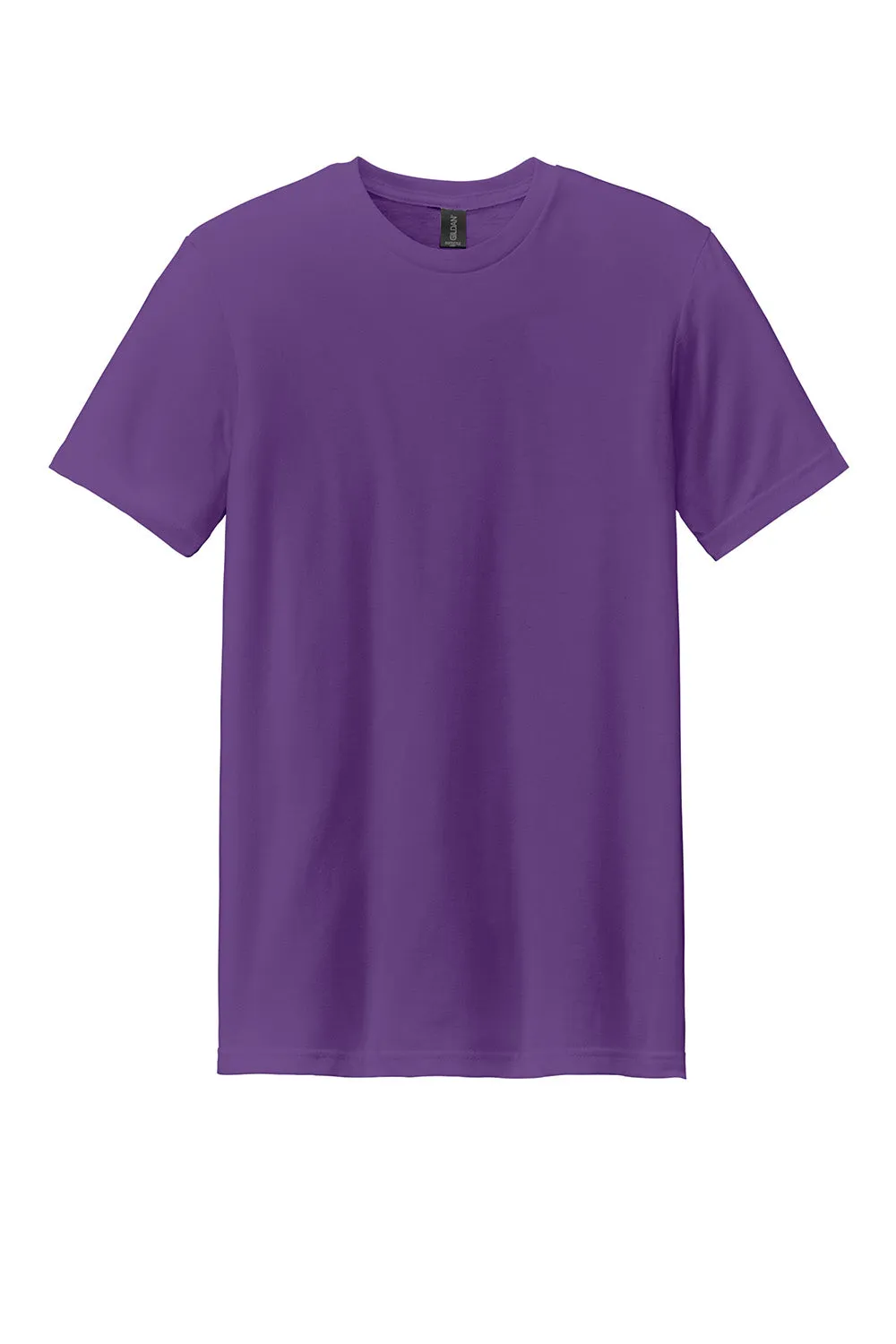 Gildan Mens Softstyle CVC Short Sleeve Crewneck T-Shirt - Amethyst Purple  Affordable Clothing Gildan