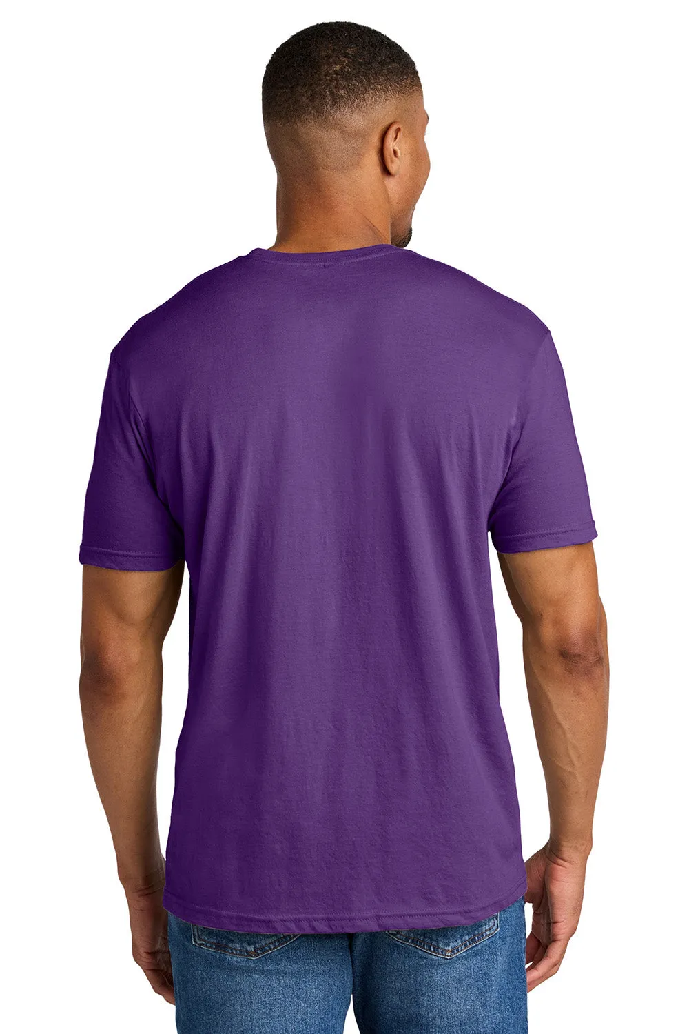 Gildan Mens Softstyle CVC Short Sleeve Crewneck T-Shirt - Amethyst Purple  Affordable Clothing Gildan