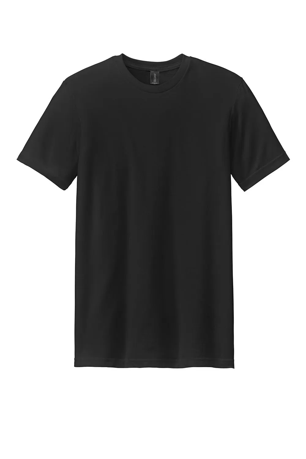 Gildan Mens Softstyle CVC Short Sleeve Crewneck T-Shirt - Pitch Black  Affordable Clothing Gildan