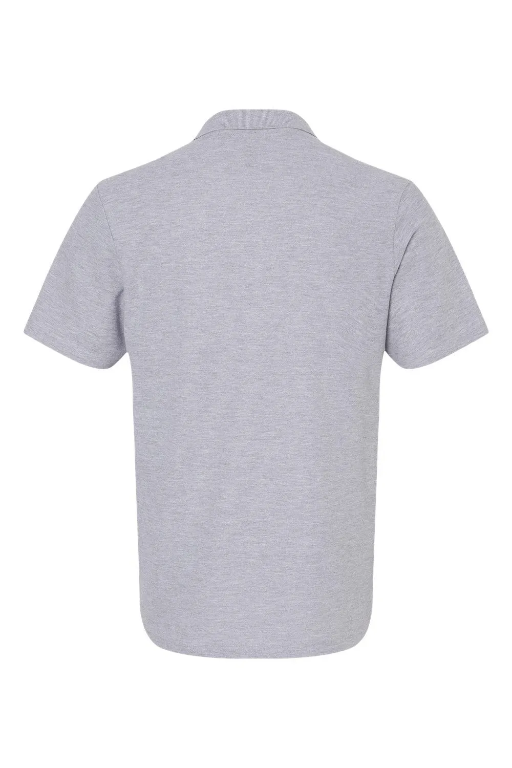 Gildan Mens SoftStyle Double Pique Short Sleeve Polo Shirt - Sport Grey  Affordable Clothing Gildan