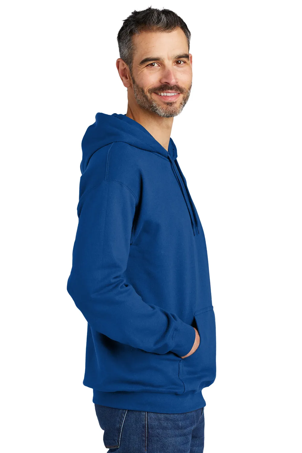 Gildan Mens Softstyle Hooded Sweatshirt Hoodie w/ Pouch Pocket - Royal Blue  Affordable Clothing Gildan