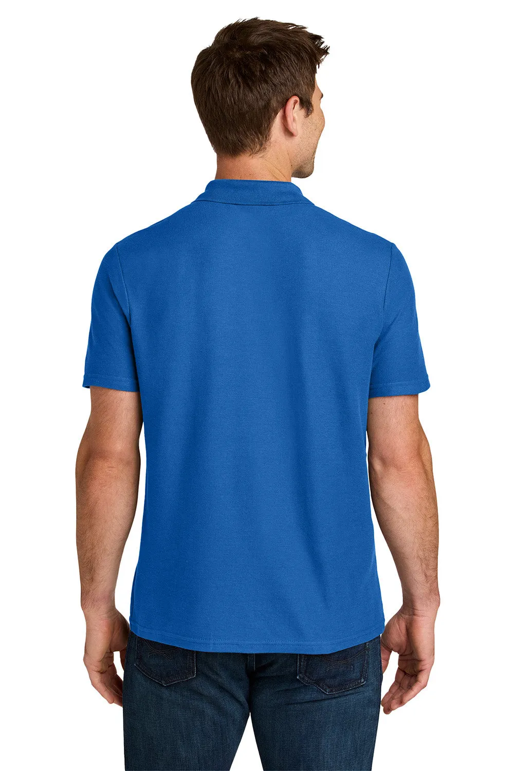 Gildan Mens Softstyle Pique Short Sleeve Polo Shirt - Royal Blue  Affordable Clothing Gildan
