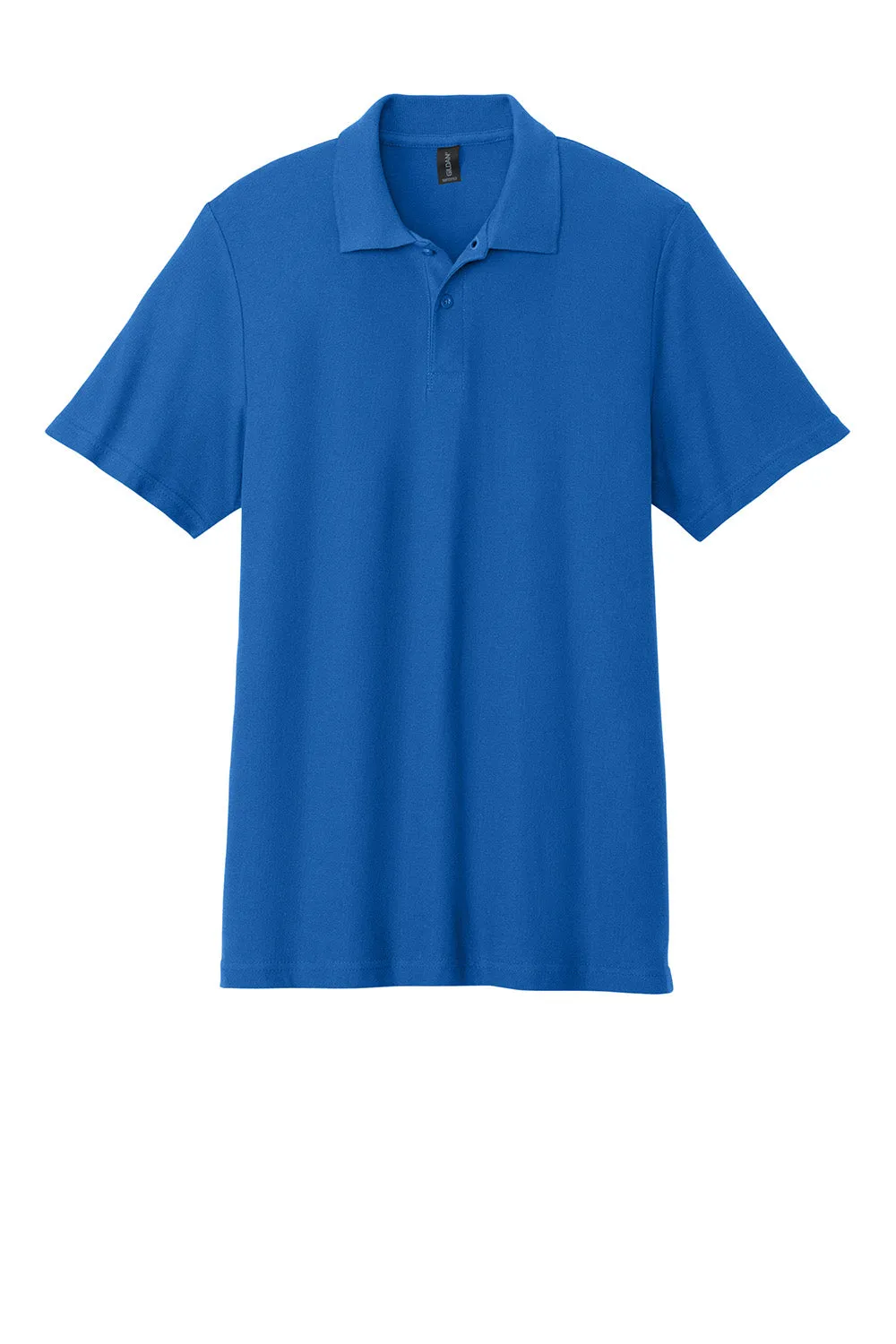 Gildan Mens Softstyle Pique Short Sleeve Polo Shirt - Royal Blue  Affordable Clothing Gildan