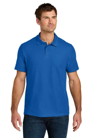 Gildan Mens Softstyle Pique Short Sleeve Polo Shirt - Royal Blue  Affordable Clothing Gildan