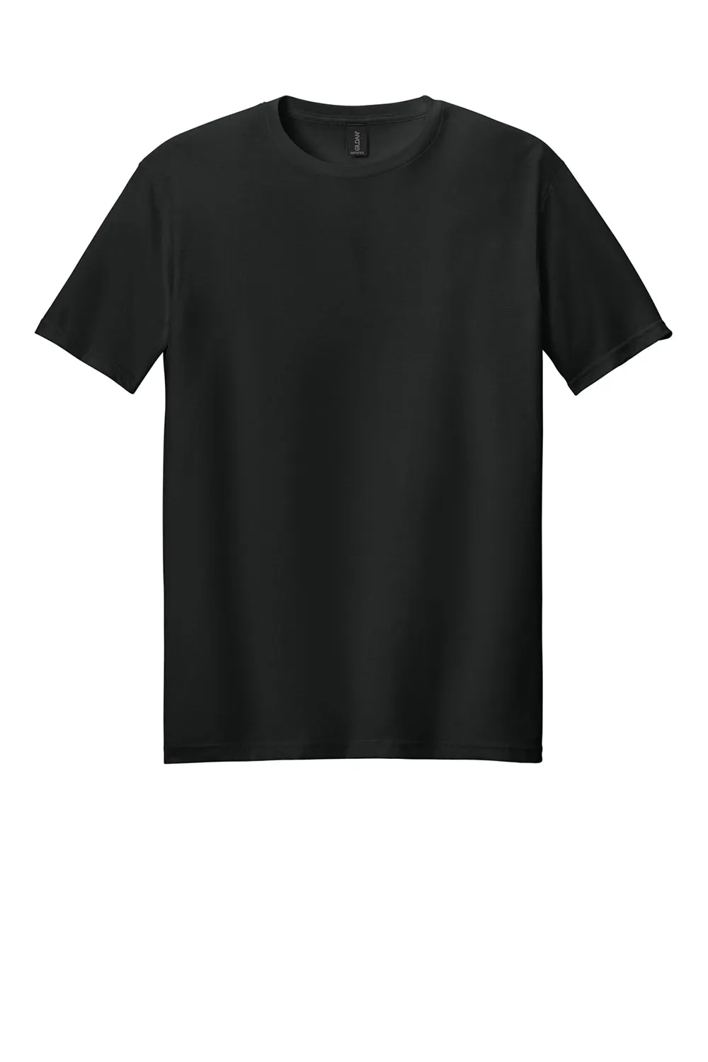 Gildan Mens Softstyle Short Sleeve Crewneck T-Shirt - Black  Affordable Clothing Gildan
