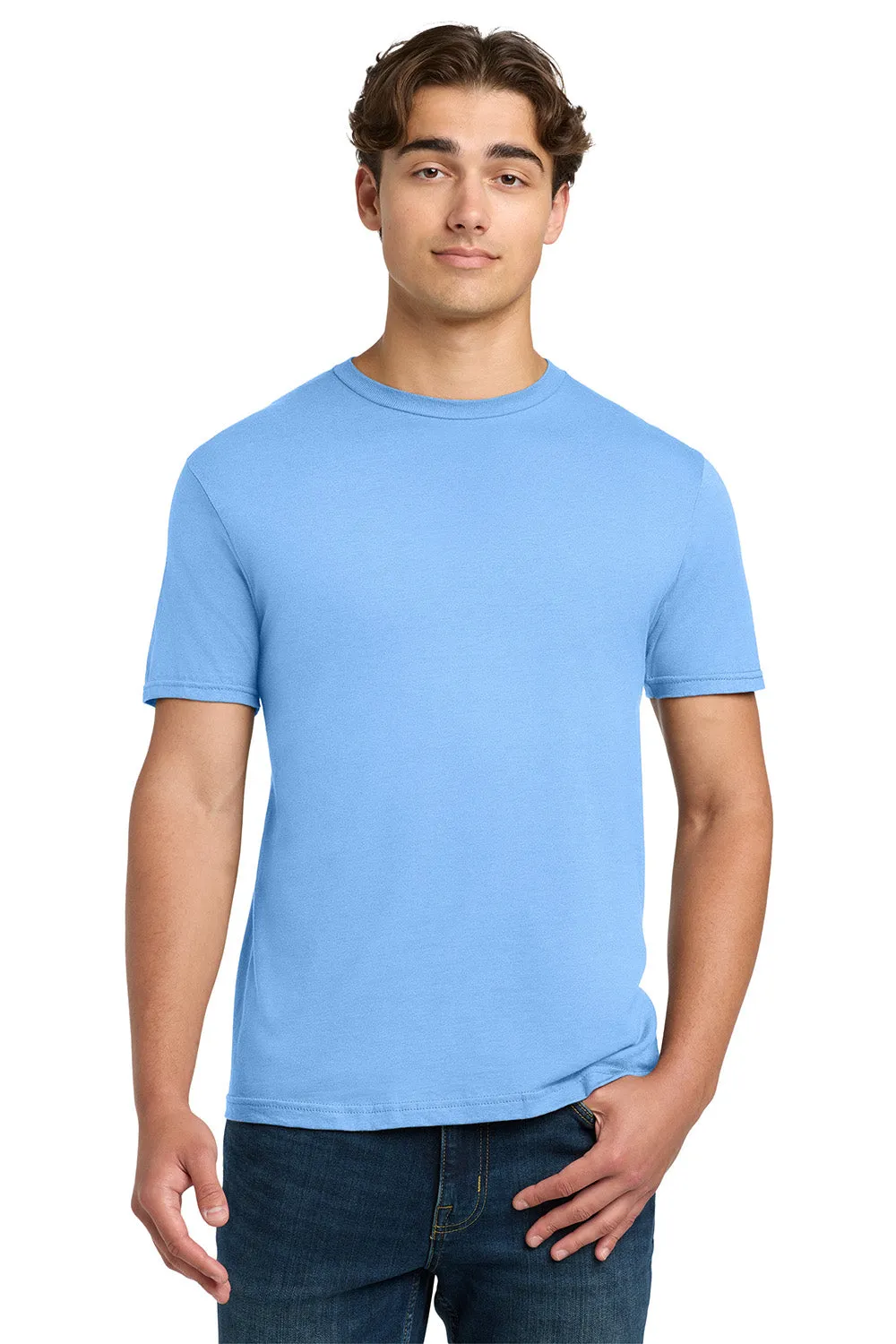 Gildan Mens Softstyle Short Sleeve Crewneck T-Shirt - Carolina Blue  Affordable Clothing Gildan